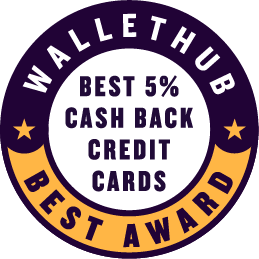 Best 5% Cash Back Credit Cards