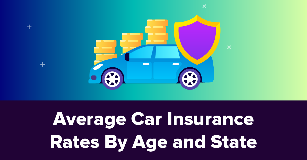 Average Car Insurance Rates By Age and State